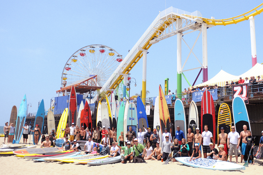 Santa Monica Pier 360 TANDM Surf Bodyboard Contest